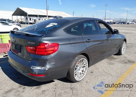 2015 BMW 328I Gran Turismo xDrive из США, поврежденный, VIN WBA8Z5C55FD671613